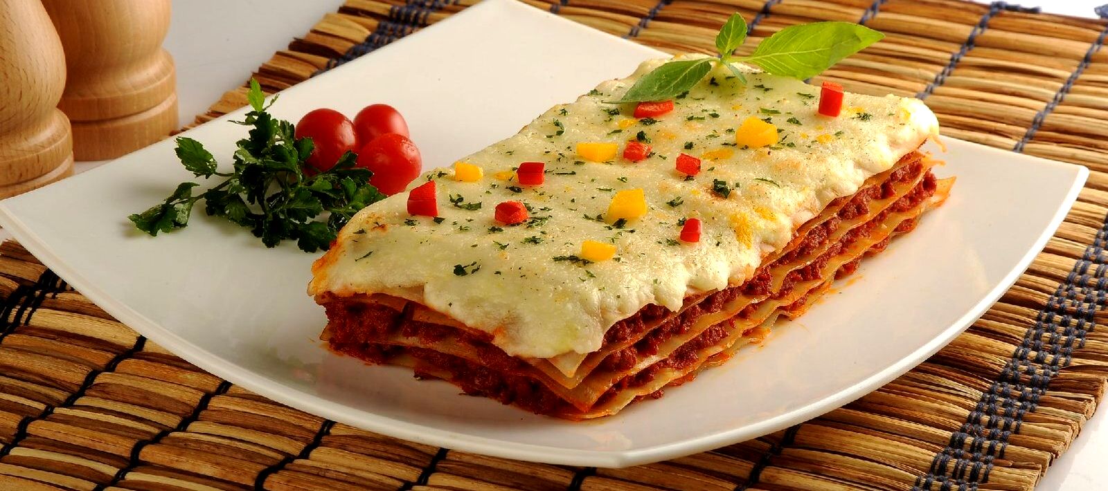 لازانیای گیاهی با قارچ و بادمجان + نحوه تهیه 