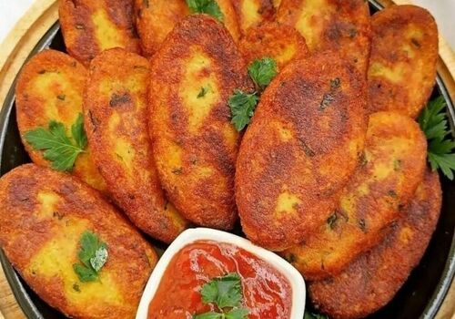 کوکو سیب زمینی بدون تخم مرغ برای گیاهخواران + روش تهیه 