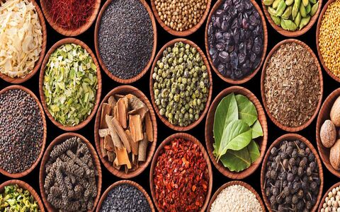 طبع انواع ادویه ها به همراه مصلح آن ها