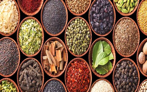 طبع انواع ادویه ها به همراه مصلح آن ها
