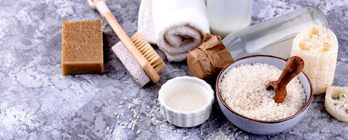 آب برنج برای ریزش مو