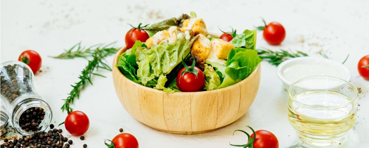 مواد غذایی مفید سالاد رژیمی