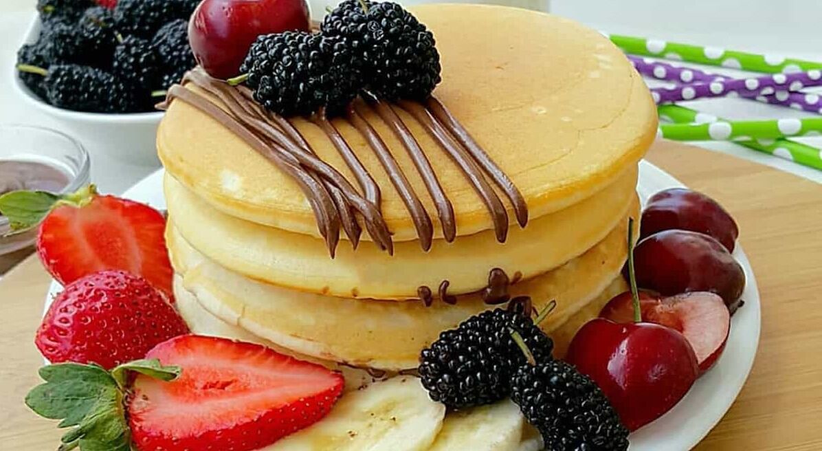 پنکیک رولی و رژیمی برای مهمونای آخر هفته + طرز تهیه 