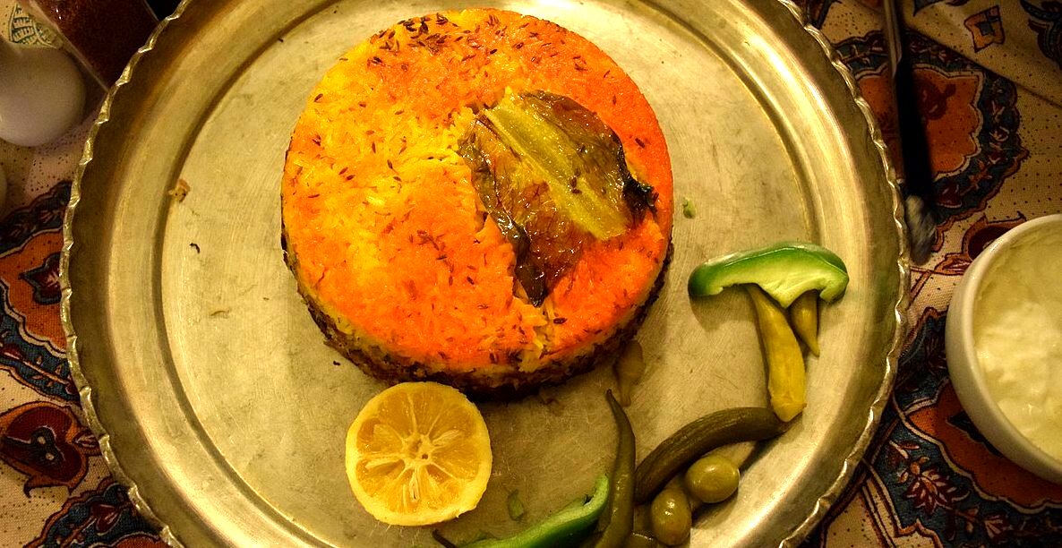 این مدل کلم پلو شیرازی بدون گوشت، مزه بهشت میده + نحوه تهیه