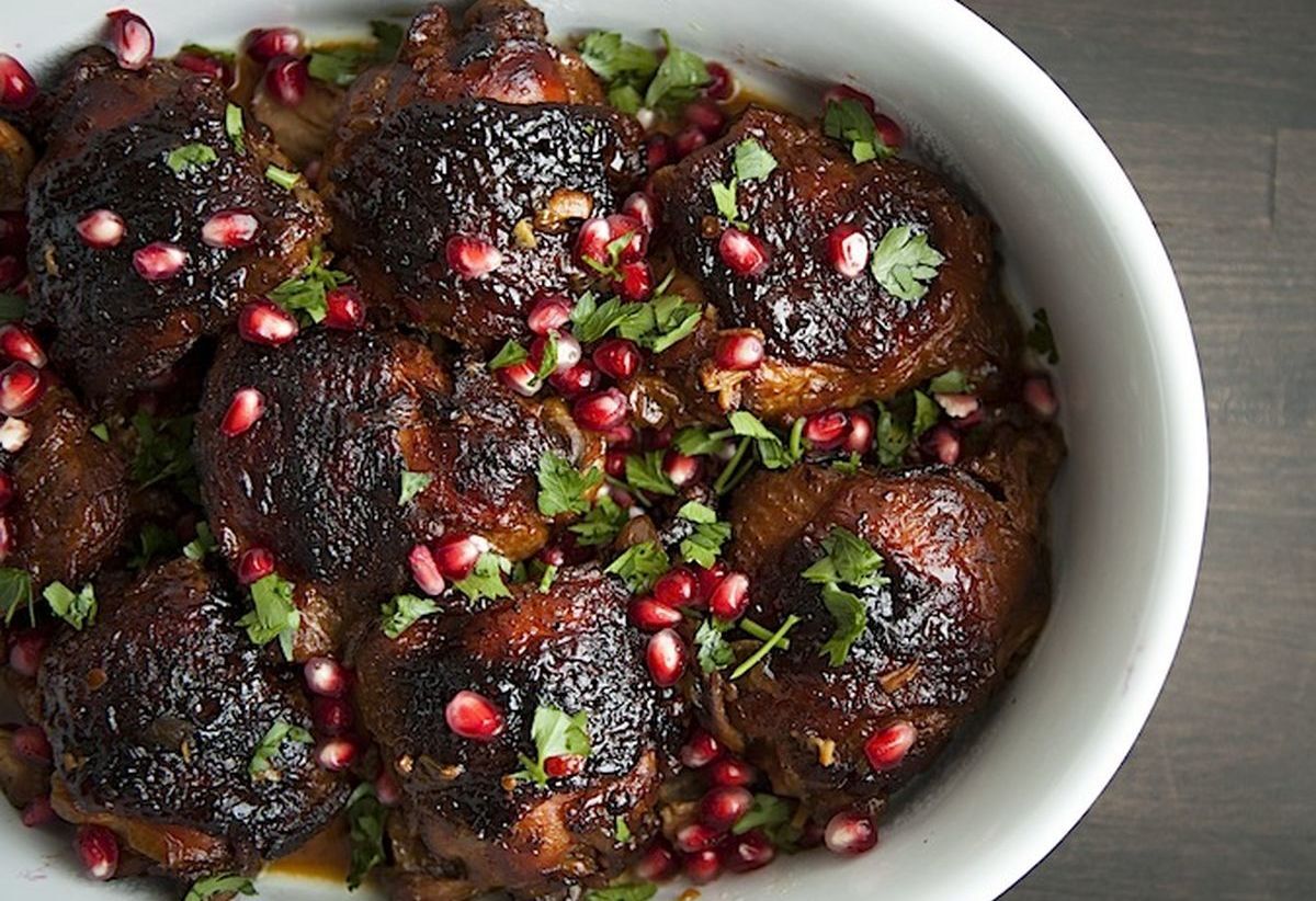 خورشت مرغ اناریجه
